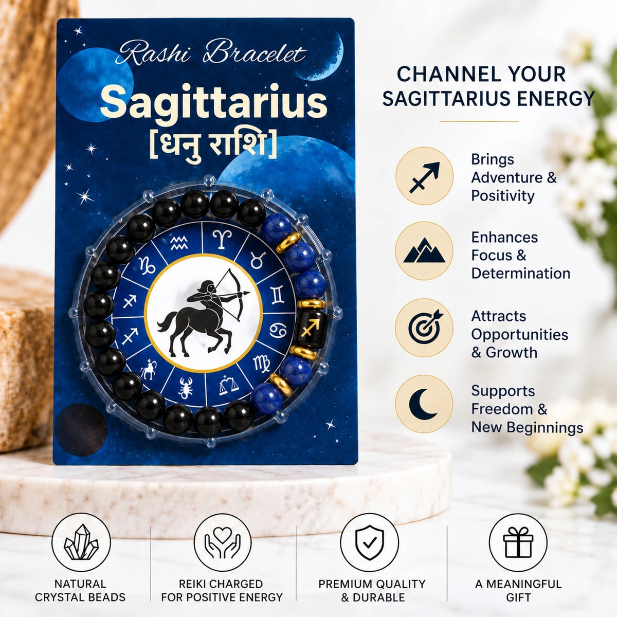 Sagittarius Zodiac Bracelet