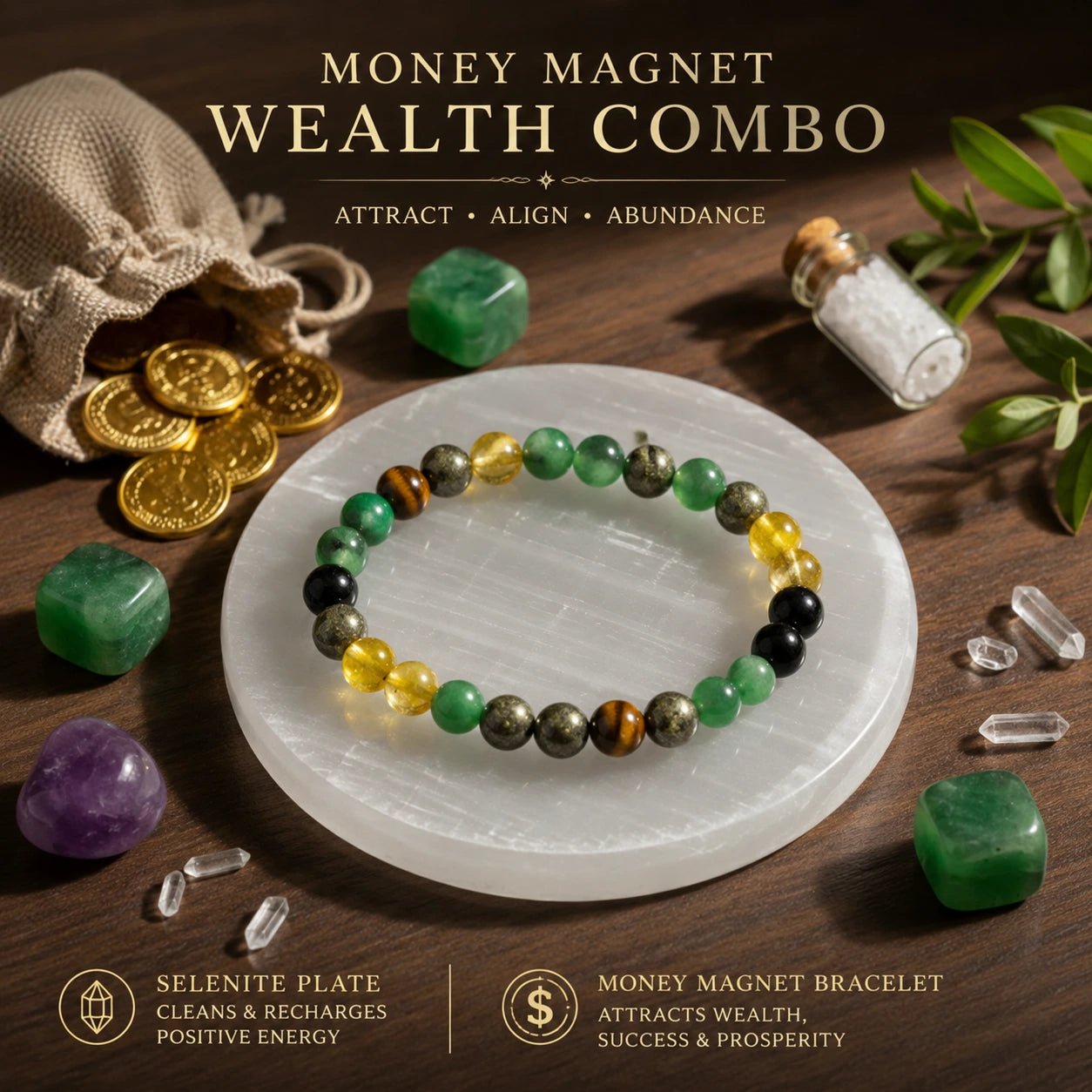 Money Magnet Wealth Ritual Kit