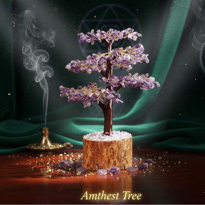 High-quality Amethyst crystal tree for improving memory and concentration