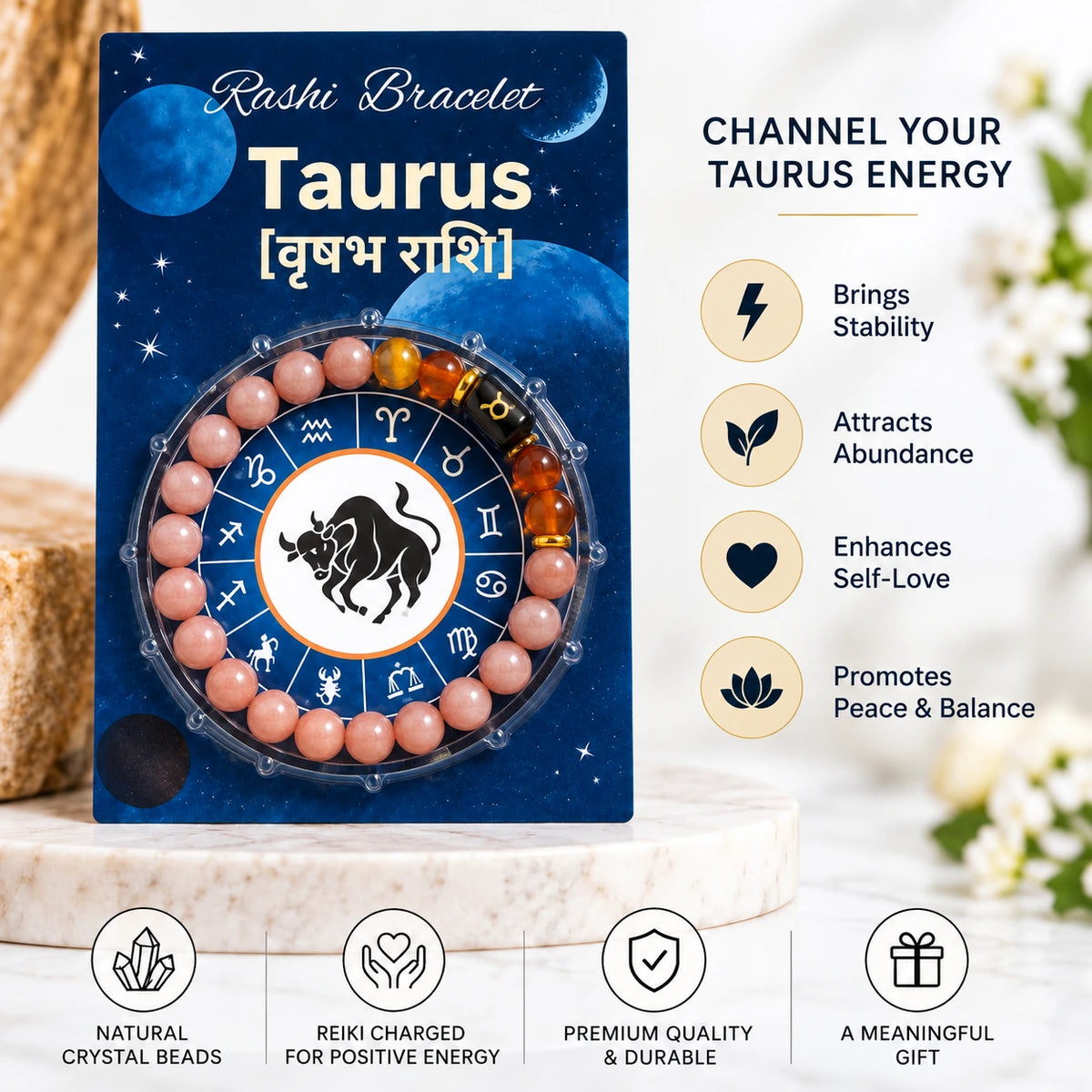 Taurus Zodiac Bracelet
