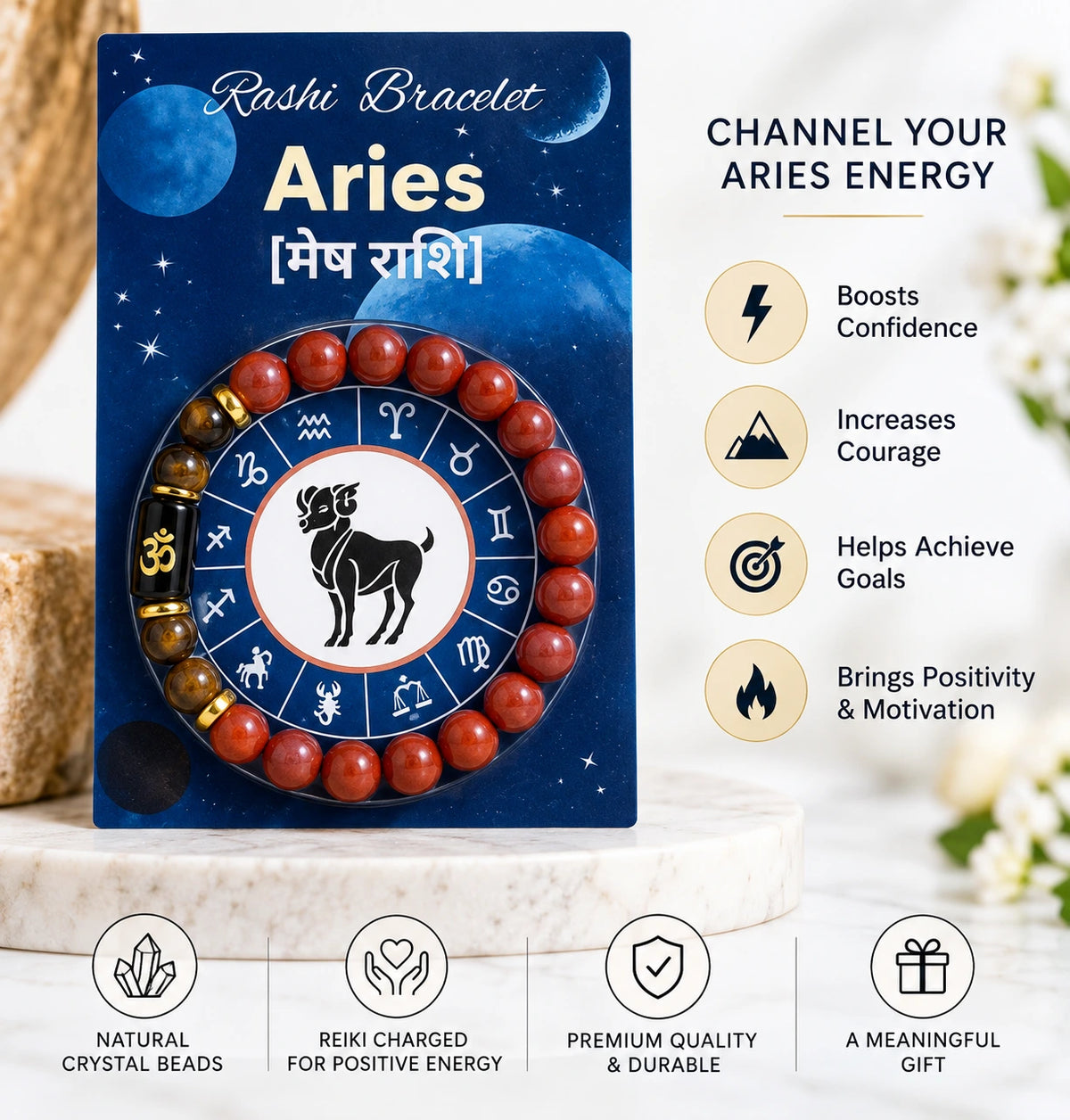 Aries Zodiac Bracelet